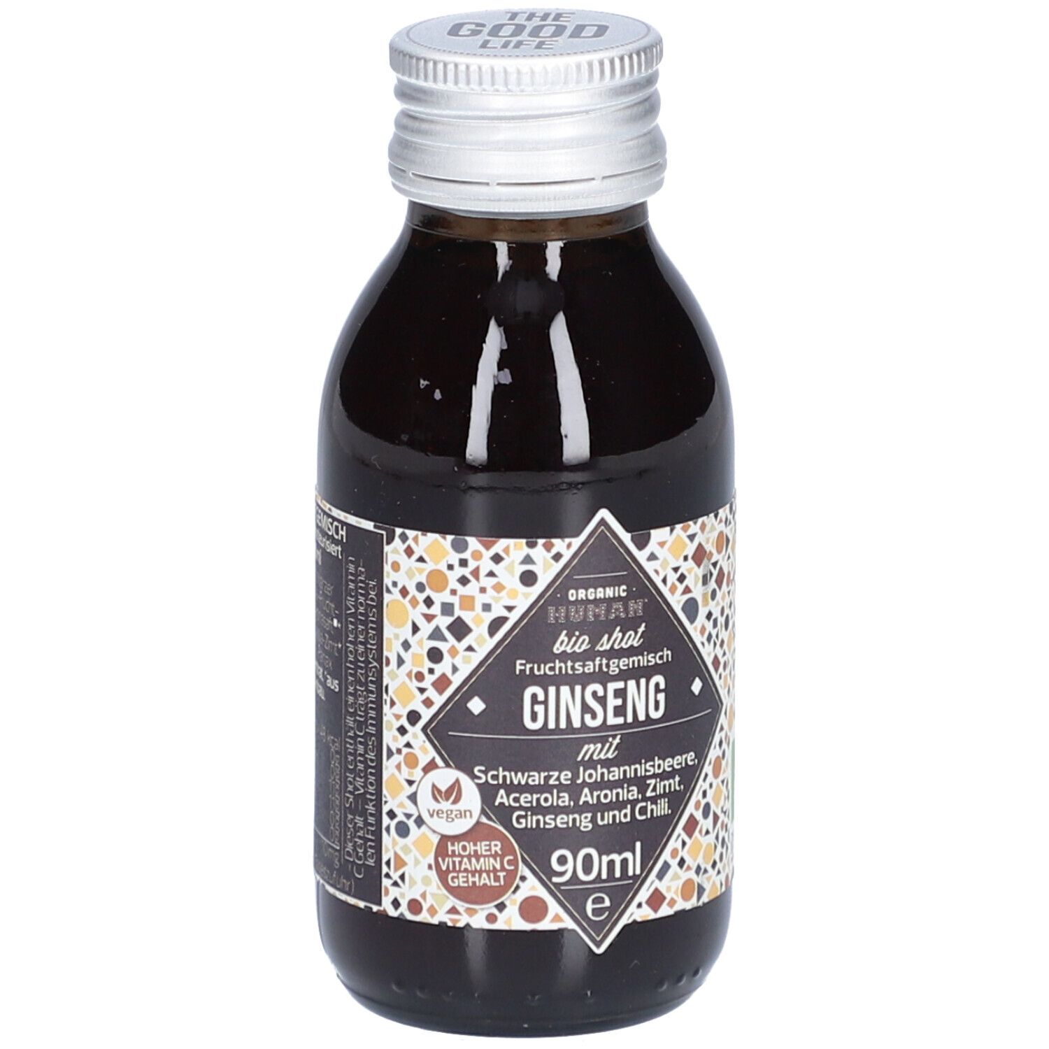 Organic Human Shot - Ginseng, 90ml Bio 90 ml Flüssigkeit