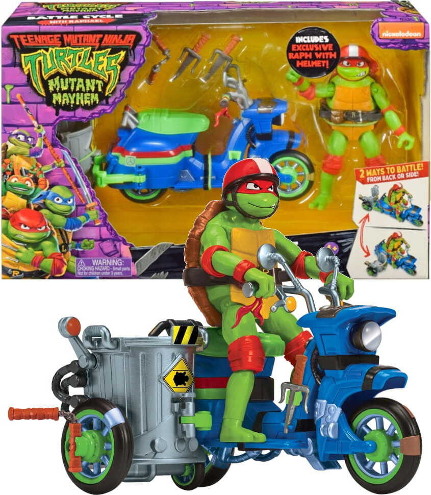 Teenage Mutant Ninja Turtles Schildpadmotorfiets voor kinderen