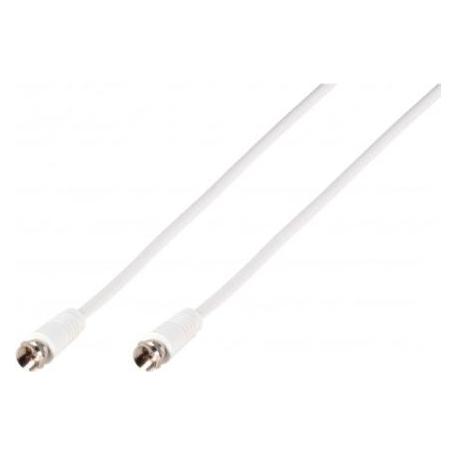 Vivanco Receiveranschlusskabel 90dB, 5m (90 dB, SAT Kabel) (VVSAT50MM90W)