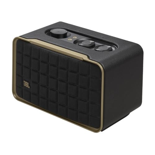 JBL Authentics 200 slimme home speaker met WiFi en Bluetooth, zwart