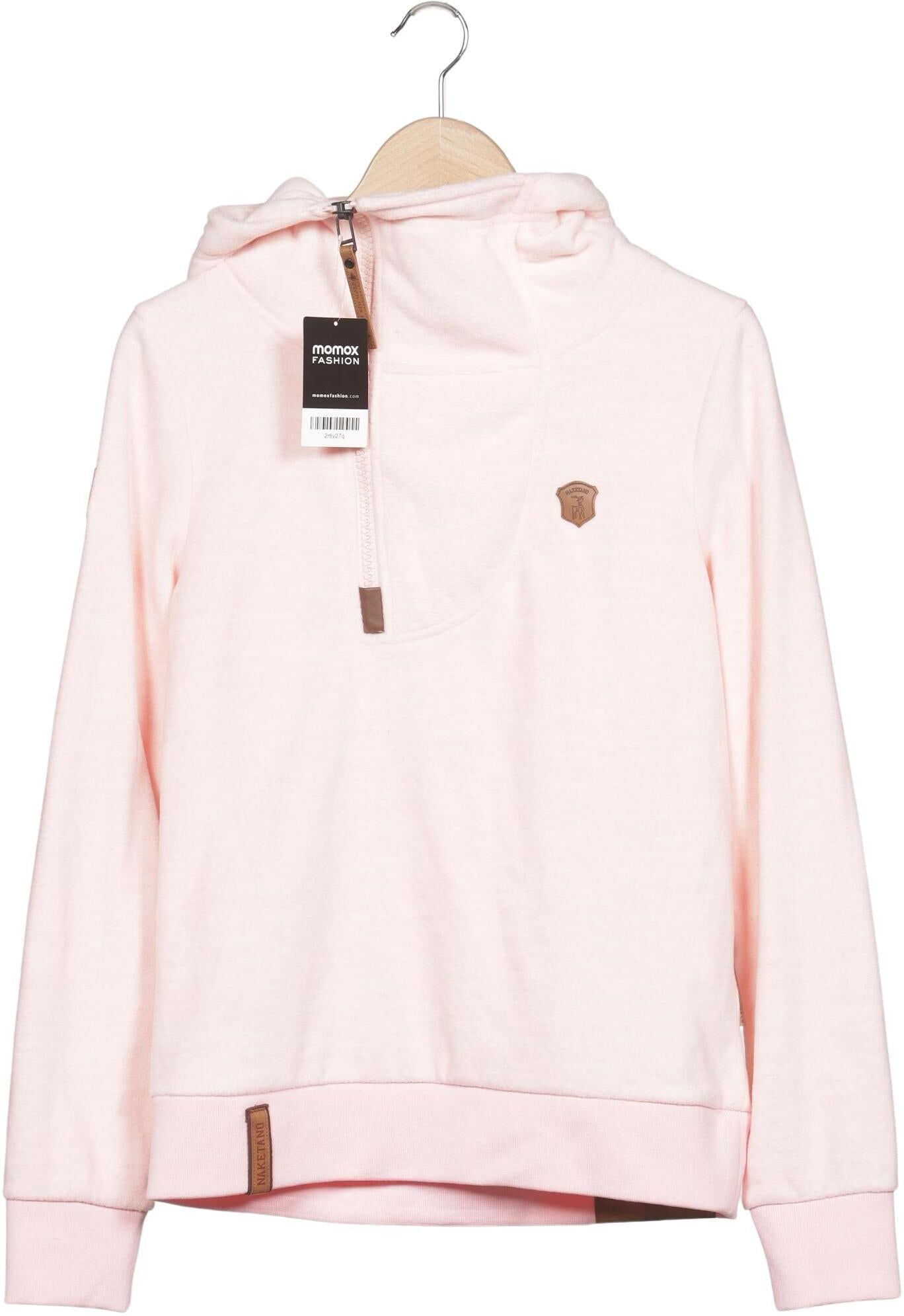Naketano Damen Kapuzenpullover, Pink, Gr. M, Synthetik - Second Hand