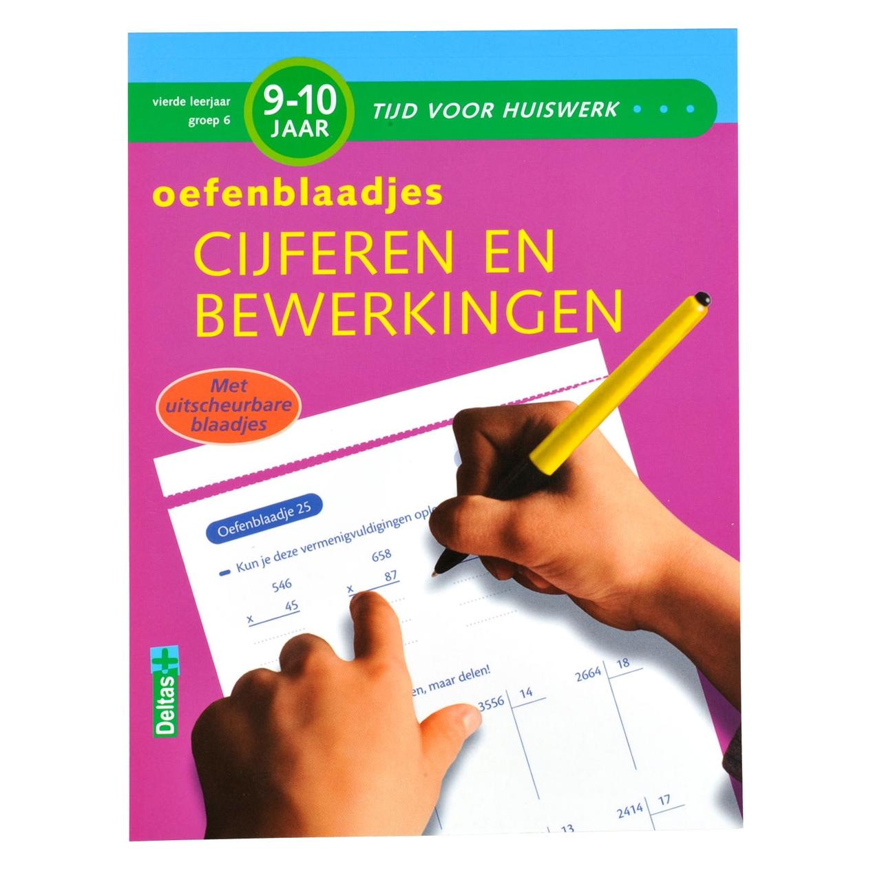 Deltas Oefenblaadjes Cijferen en Bewerkingen (9-10 J) (Niederländisch) (55702043)