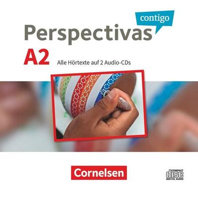 Perspectivas contigo - Spanisch für Erwachsene - A2 - , CD, 9783061209506