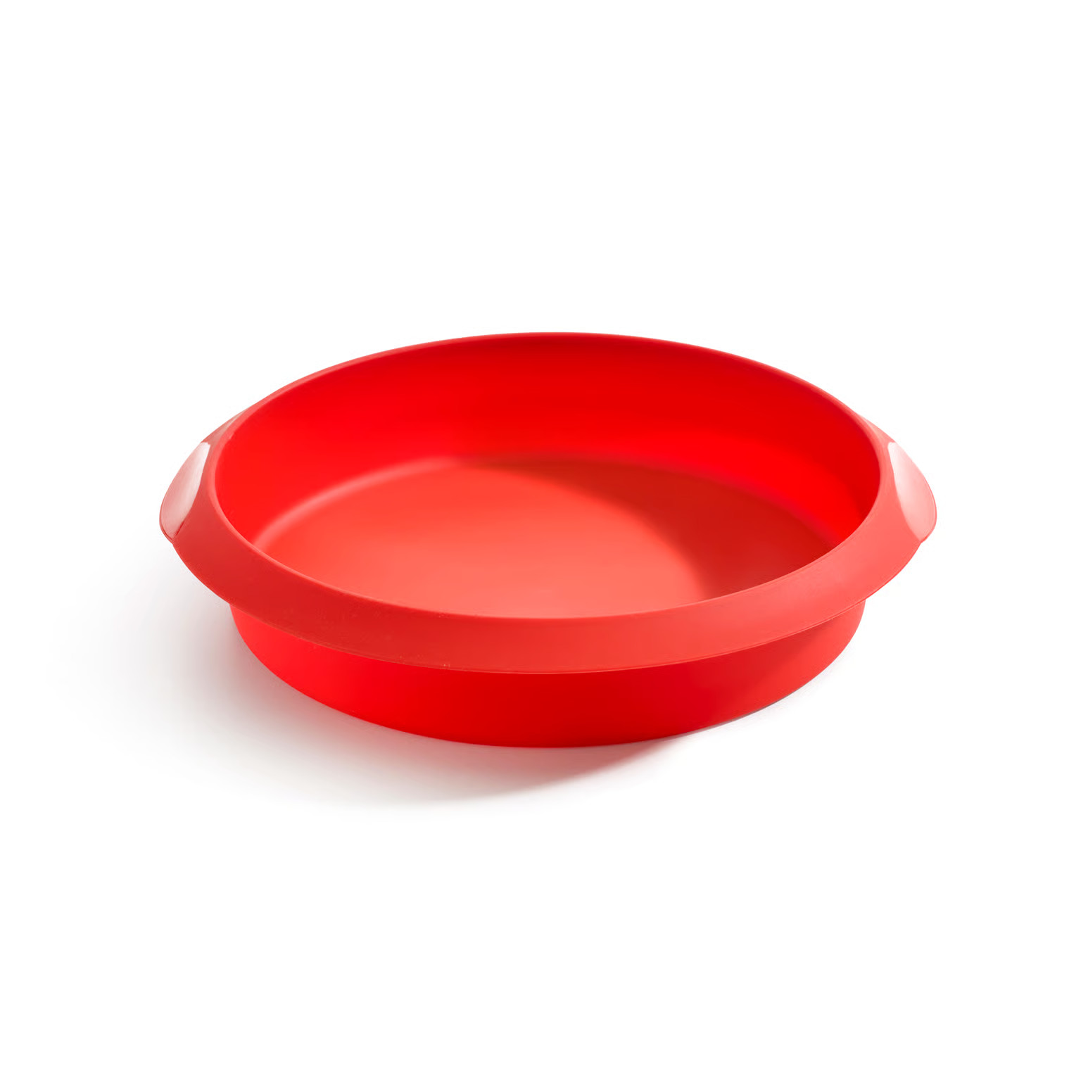 Lékué ronde cakevorm van siliconen, 24 cm, Rood