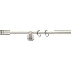 Komplettgarnitur RILLCUBE (B 210 cm) - silber - B 210 cm