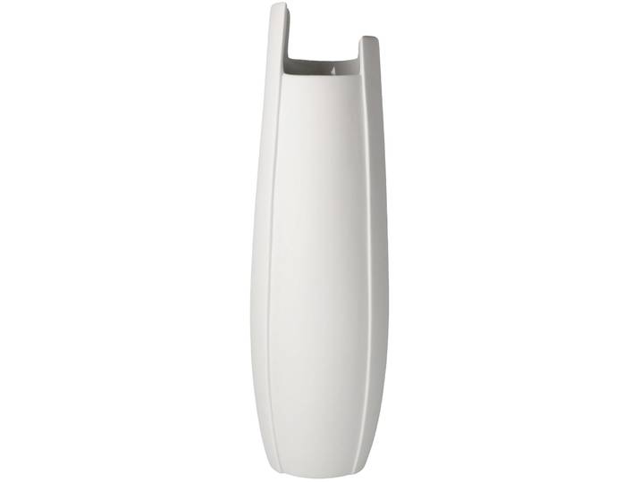 Tischvase GOEBEL Vase Ova , weiß, B:10cm H:36cm T:10,5cm, Porzellan, Vasen, Tischvase