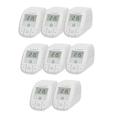 HOMEMATIC IP Heizkörperthermostat "8er Set Heizkörperthermostat basic", weiß, B:20cm H:10cm T:30cm, Heizkörperthermostate