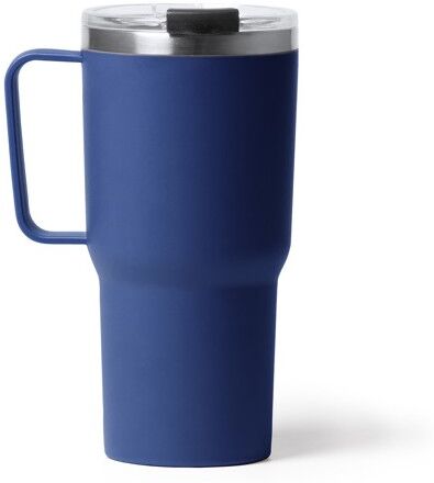 Mug personnalisable à couvercle doseur en acier et PP 500 ml Kencher Marine TAILLE UNIQUE ADULTE