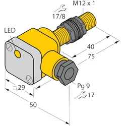 Turck Sensor BI3U-P12SK-AP6X