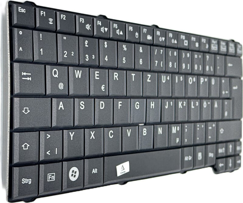 T-ProTek Toetsenbord zwart compatibel met Fujitsu Siemens Esprimo V6515 en V6535