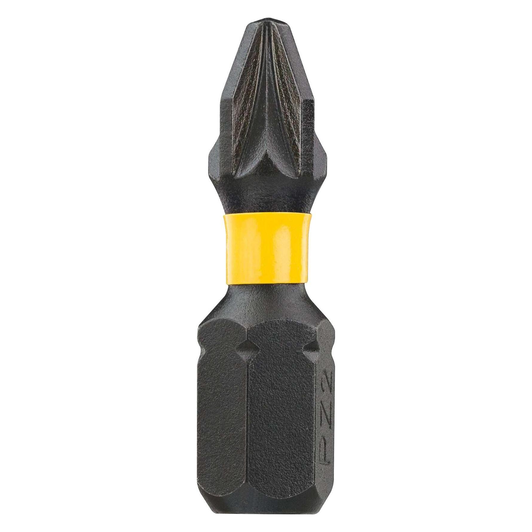 DeWalt DT 7387 T Torsion Bits 5 Stück schlagfest 25mm Pz2 Extreme Impact (Torq) (DT7387T-QZ)