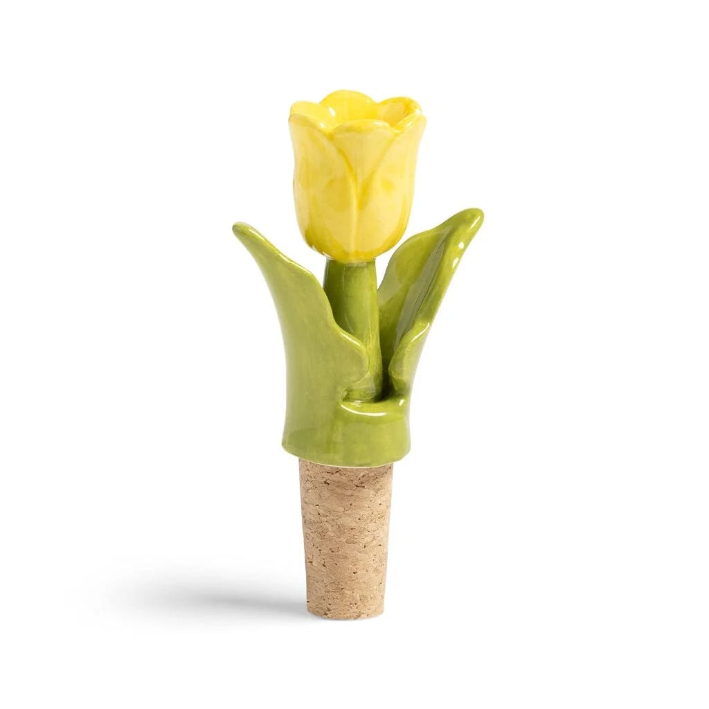 &Klevering Flessenstop Tulp Geel