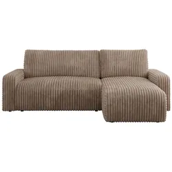 ECKSOFA ARGOS Braun Cord
