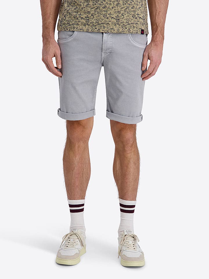 Timezone Jeans-Shorts "Scotty" - Slim fit - in Grau - W30