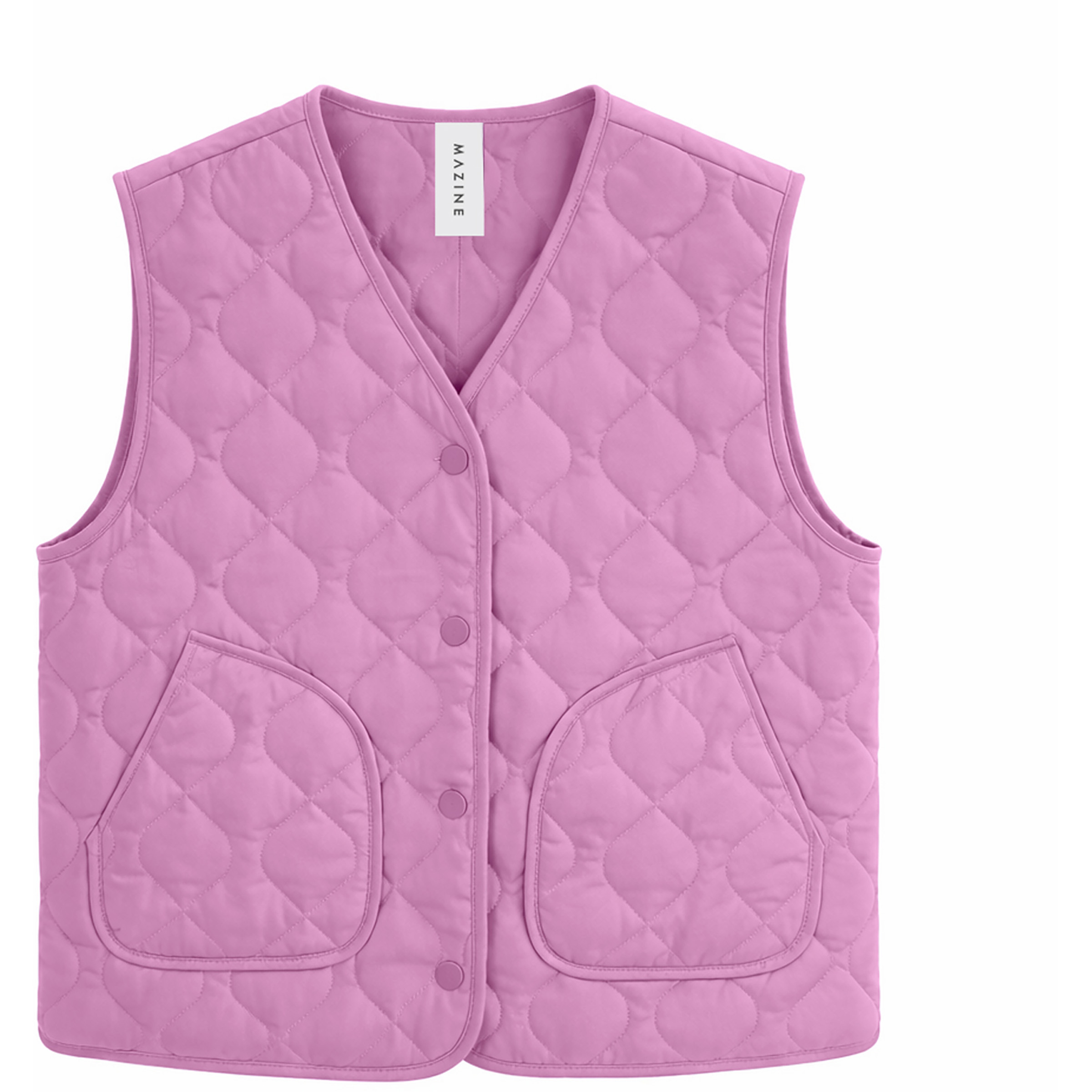 Mazine Basic Light Padded Weste Damen Isolationswesten rosa Größe XS Lifestyle Isolierend