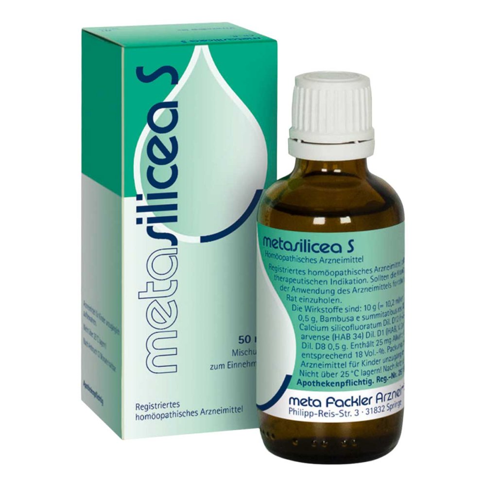 meta Fackler Arzneimittel GmbH Metasilicea S Tropfen zum Einnehmen 04776358