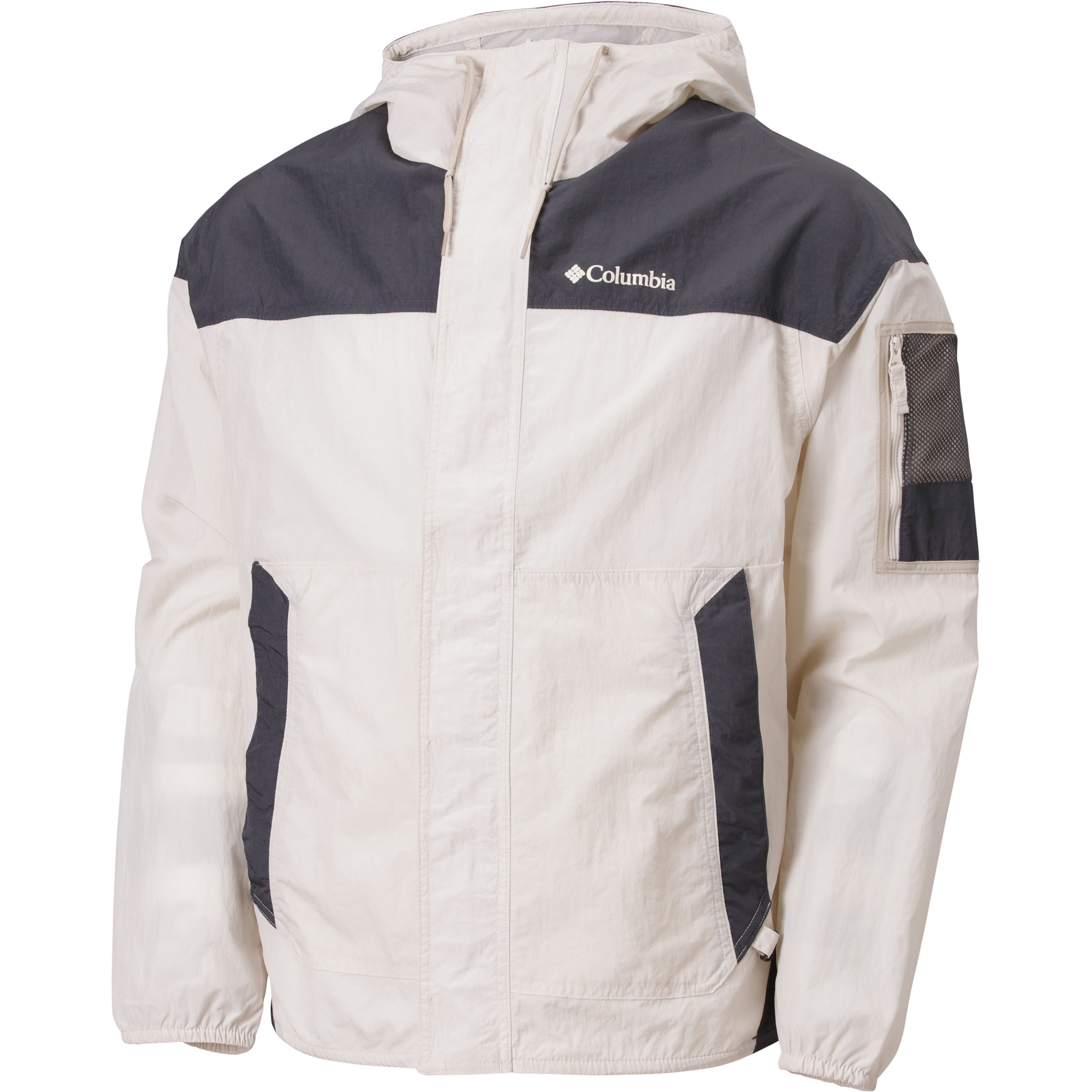 Columbia Challenger II Herren Freizeitjacke, Parkas weiss Größe L Camping