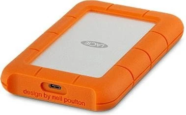 LaCie Rugged USB-C 2.5" 1 TB Orange