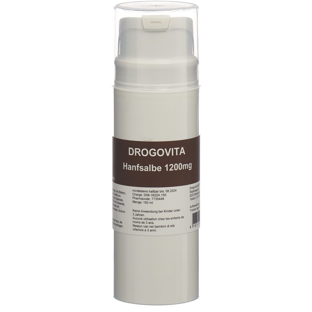 Drogovita Hanfsalbe 1200 mg Disp 150 ml Salbe