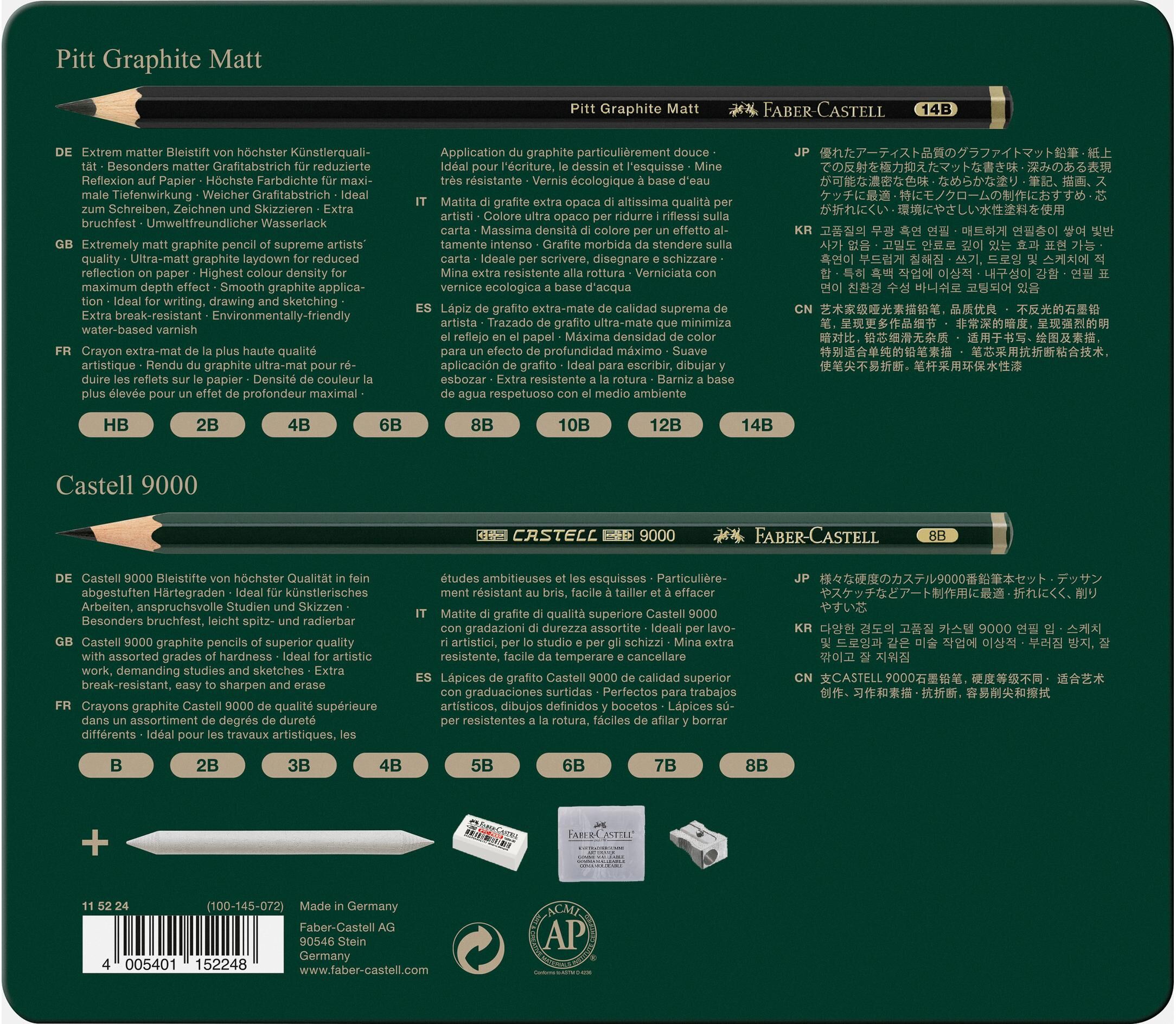 Buntstift FABER-CASTELL "Pitt 20e", bunt, Stifte, Buntstift bunt Einheitsgröße