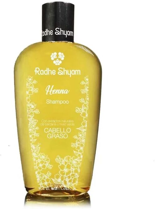 Radhe Shyam Champô Cabelo Oleoso Henna 250 ml