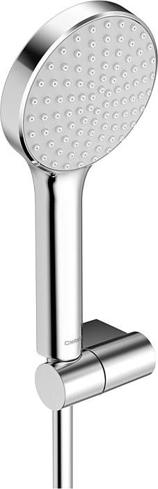 Hansaactivejet Schlauchbrausegarnitur 84380113 Handbrause, 1-strahlig, hellgrau/chrom
