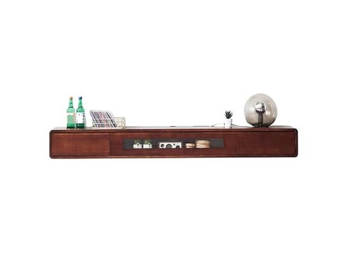 Wandmontierter TV-Ständer for Zuhause, Wohnzimmer, heller Luxus-Stil Schwebendes Design, platzsparend for das Schlafzimmer hängend