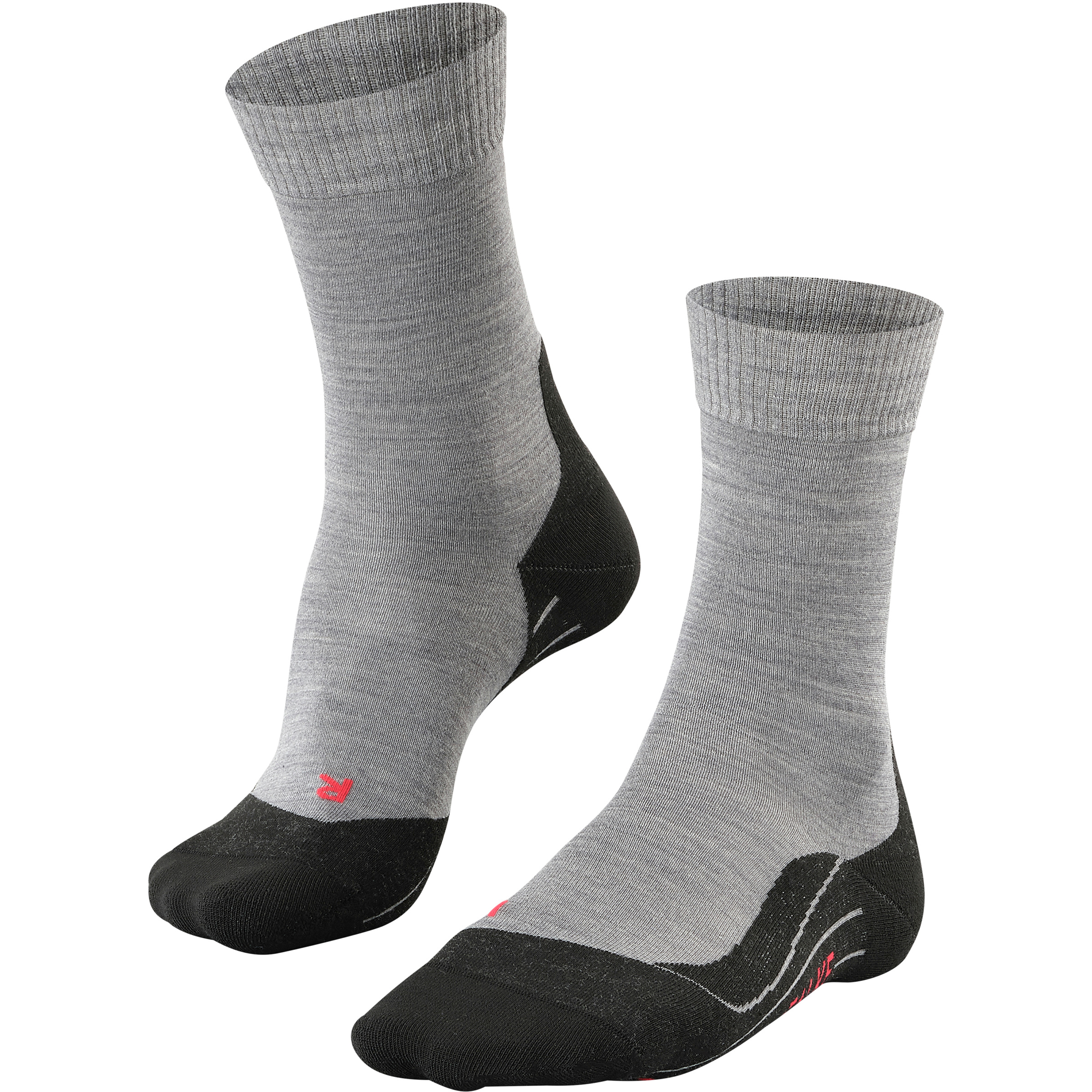 Falke TK5 Wandersocken grau Größe 46 Camping Atmungsaktiv