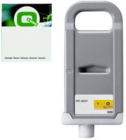 Q-Nomic PFI-703Y cartucho de tinta (PFI-303Y) amarillo