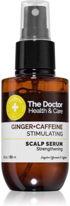 The Doctor Ginger + Caffeine Stimulating sérum stimulant pour cheveux affaiblis ayant tendance à tomber 89 ml