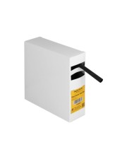 Delock Schrumpfschlauch Box mit Innenkleber Schrumpfungsrate 3 1 5 m x 9.5 mm schwarz 5 m Schwarz (19984)