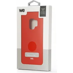 We-Vibe We Coque de protection SILICONE RIGIDE SAMSUNG GALAXY S9 Rouge: Matière silicone (Samsung Galaxy S9), Smartphone Schutzfolie, Rot