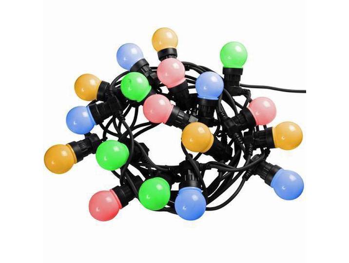 RELED Feestverlichting Prikkabel - E27 - 25W - IP44 - 20m - 20 fittingen - Excl. Lampjes