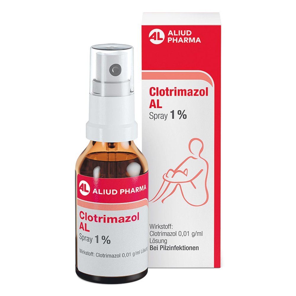ALIUD Pharma GmbH Clotrimazol AL Spray 1% bei Fußpilz 03753705