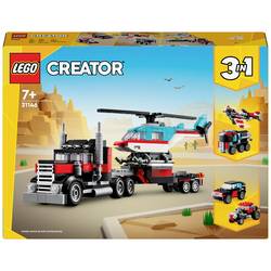 LEGO CREATOR 31146 LEGO® CREATOR Tieflader mit Hubschrauber