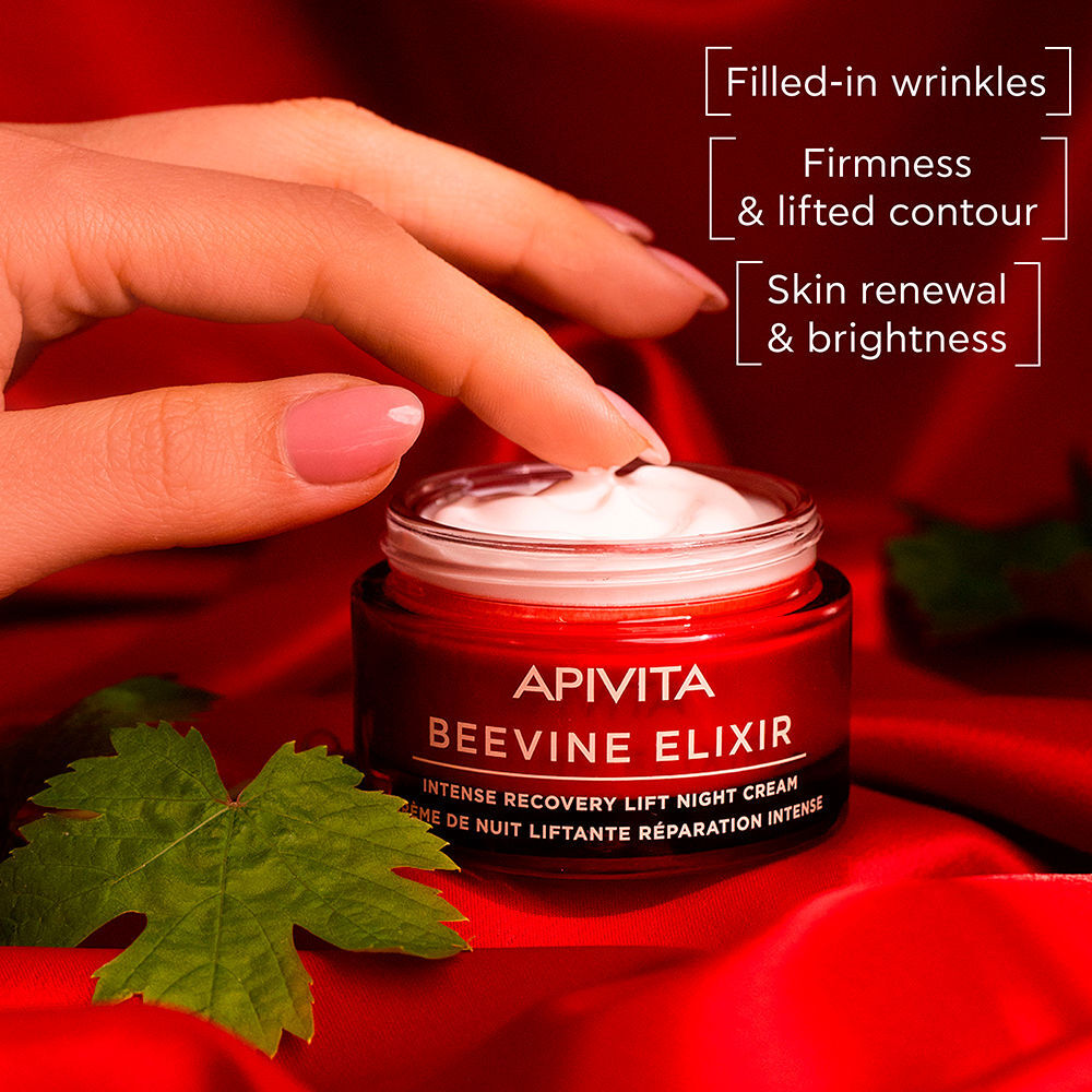 Apivita Beevine Elixir Lift Crème De Nuit Récupération Intense 50 ml