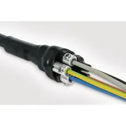 Verbindungsmuffe warmschrumpfend 5x 1,5-6mm2 mit Schraubverbindern 0,6/1kV