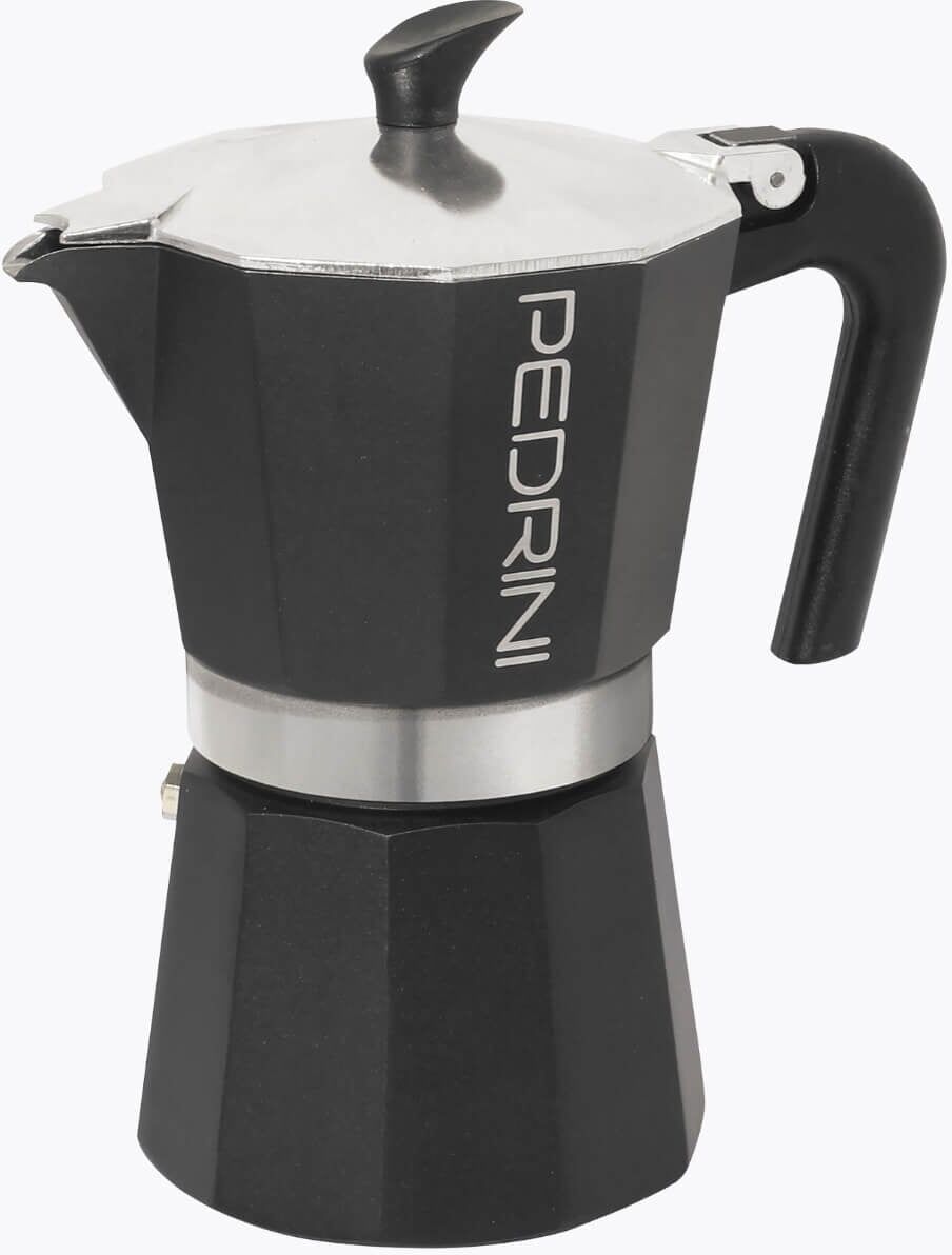 Pedrini Kaffeekocher Aroma Nero für 6 Tassen