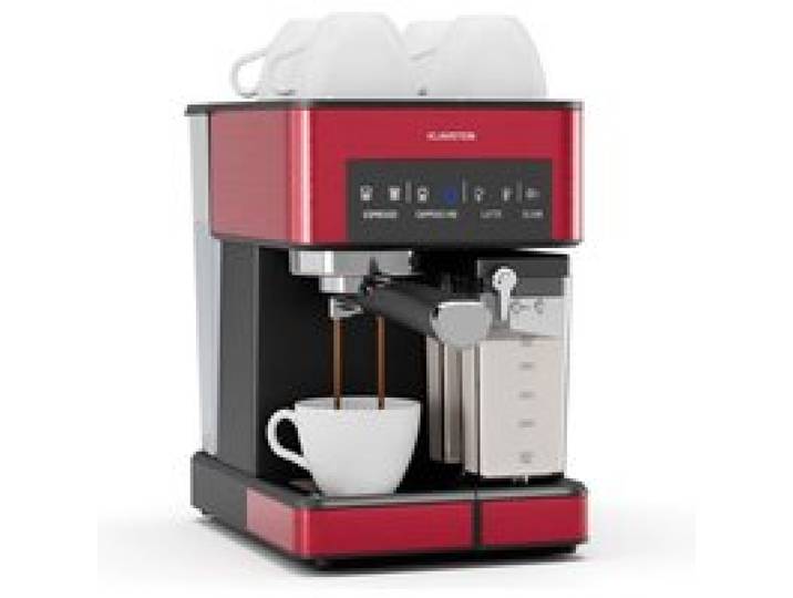 Klarstein Arabica 1350W 20bar Machine Expresso Rouge