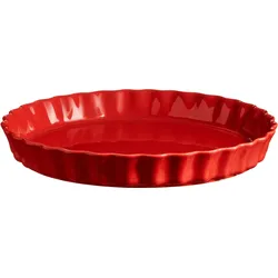 Emile Henry Tarteform 28 cm, keramik, rot
