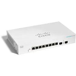 Cisco CBS220-8T-E-2G (10 Ports), Netzwerk Switch, Weiss