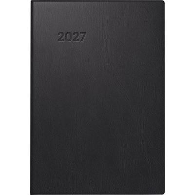 BRUNNEN 1072311907 Taschenkalender Mod. 723 2027 A7, Kunststoff, schwarz
