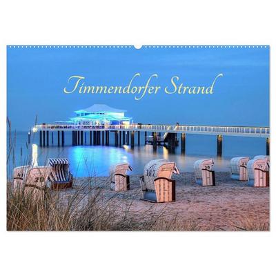 Timmendorfer Strand (Wandkalender 2027 DIN A2 quer), CALVENDO Monatskalender