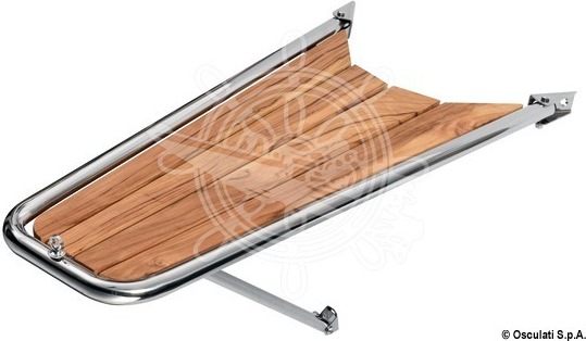 Bugspriet AISI 316/Teak simple Ø 32 mm , 1 Stück