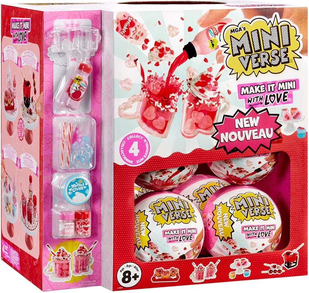 MINIVERSE Bola sorpresa Make It Mini Love modelos surtidos.