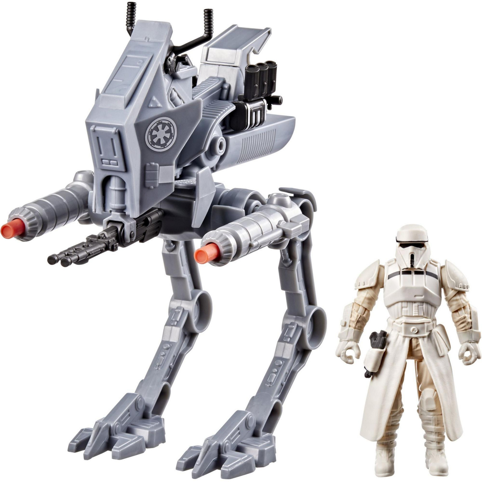 Hasbro Star Wars ActionVerse AT-RT Imperial Remnant en AT-RT Pilot Figure Star Wars: The Mandalorian & Grogu