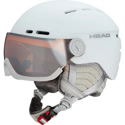 HEAD QUEEN Helm 2027 white - XS/S