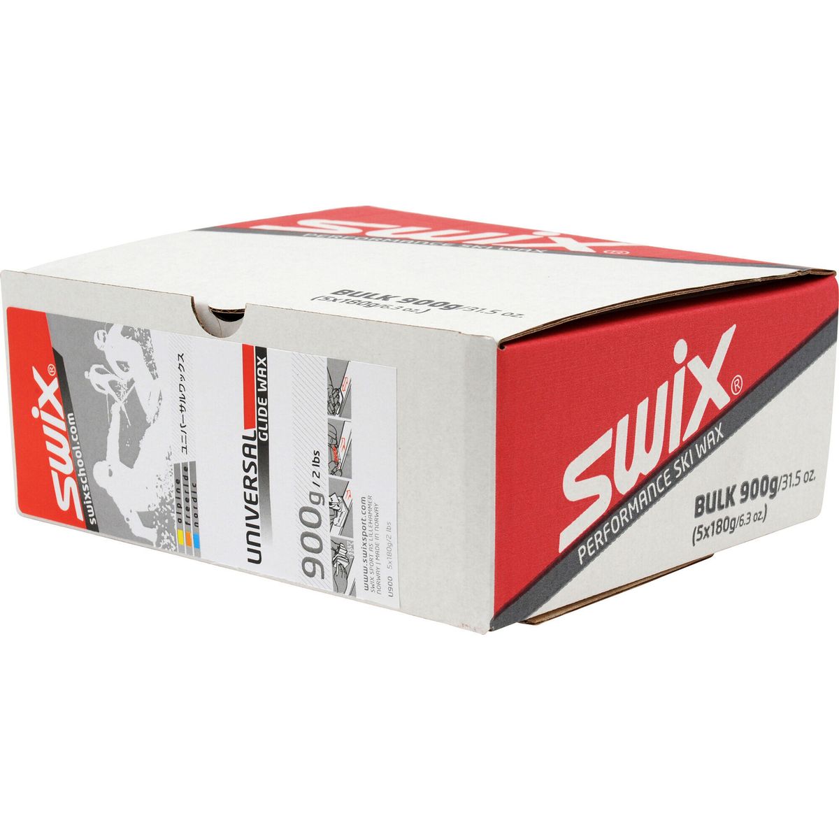Swix U900 Universal wax 900g. (5x180g) u900 universal wax 900g (5x180g) (U900)