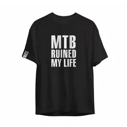 MALDITA BUENA SUERTE T-Shirt MTB ruined my life | schwarz M