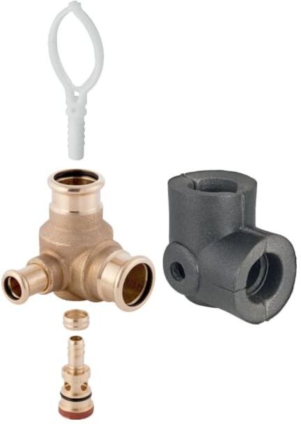 Geberit Mapress Anschluss-Set 61276 Ø 35 x 15 mm, Rotguss, für innenliegende Zirkulation